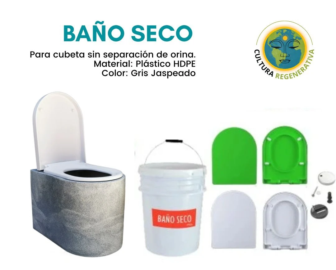 Baño seco para cubeta sin separación de orina